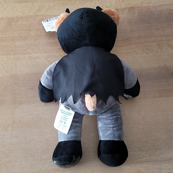Build-A-Bear BATMAN BEAR with Cape Teddy Plus - Picture 2 of 11